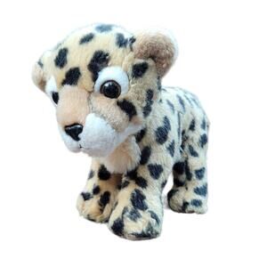 Cheetah Cub Cat Plush Busch Gardens Baby Vintage Souvenir Stuffed Animal Toy